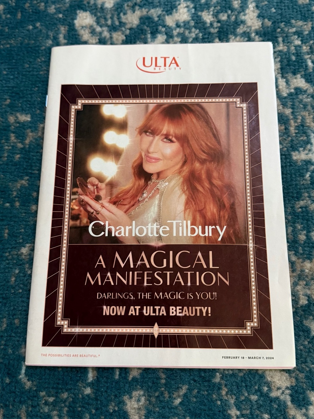 Charlotte Tilbury A Magical Manifestation Magazine ULTA Copper Red